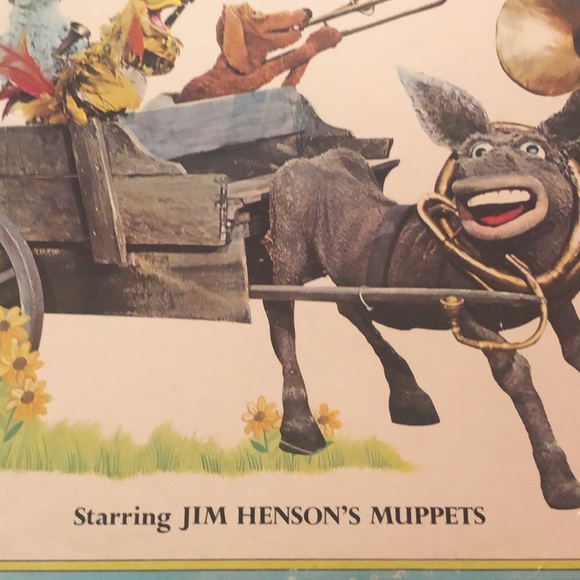 🤑3/$15🤑 The Muppet Musicians of Bremen Special  Kermit the Frog Vinyl - Picture 2 of 7